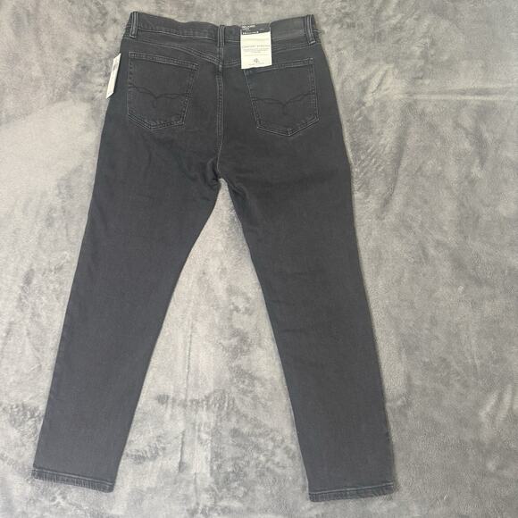 LAUREN RALPH LAUREN Relaxed Tapered Jeans in Empire Black Wash SIZE 8 - Picture 13 of 13